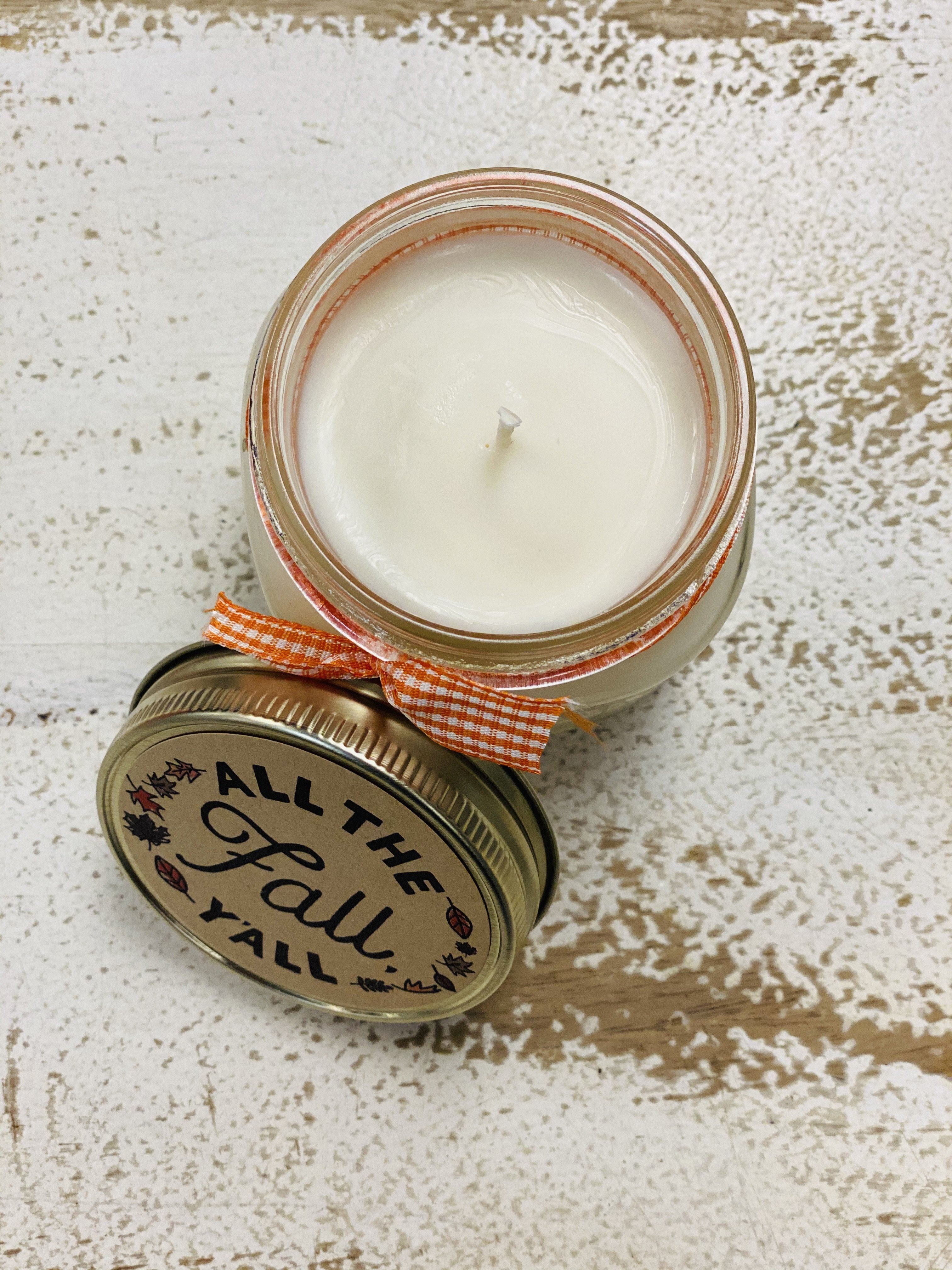 Vela de cera de soya - All The Fall, Y'all
