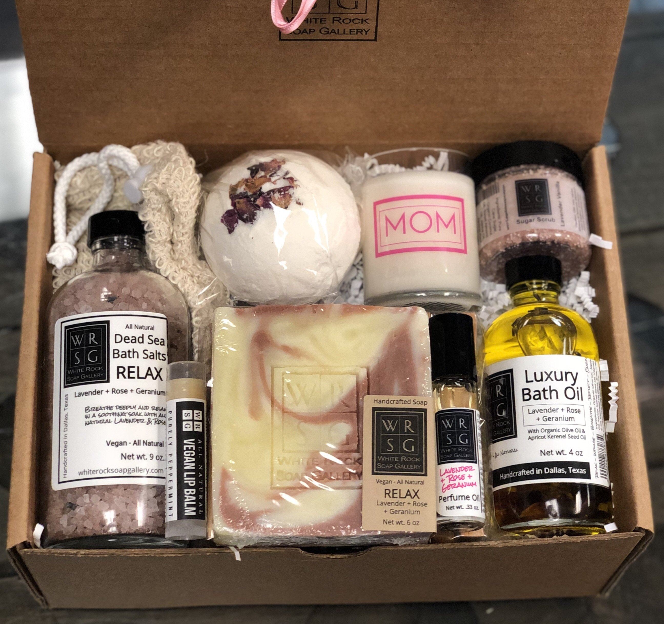 Caja de regalo de día de spa