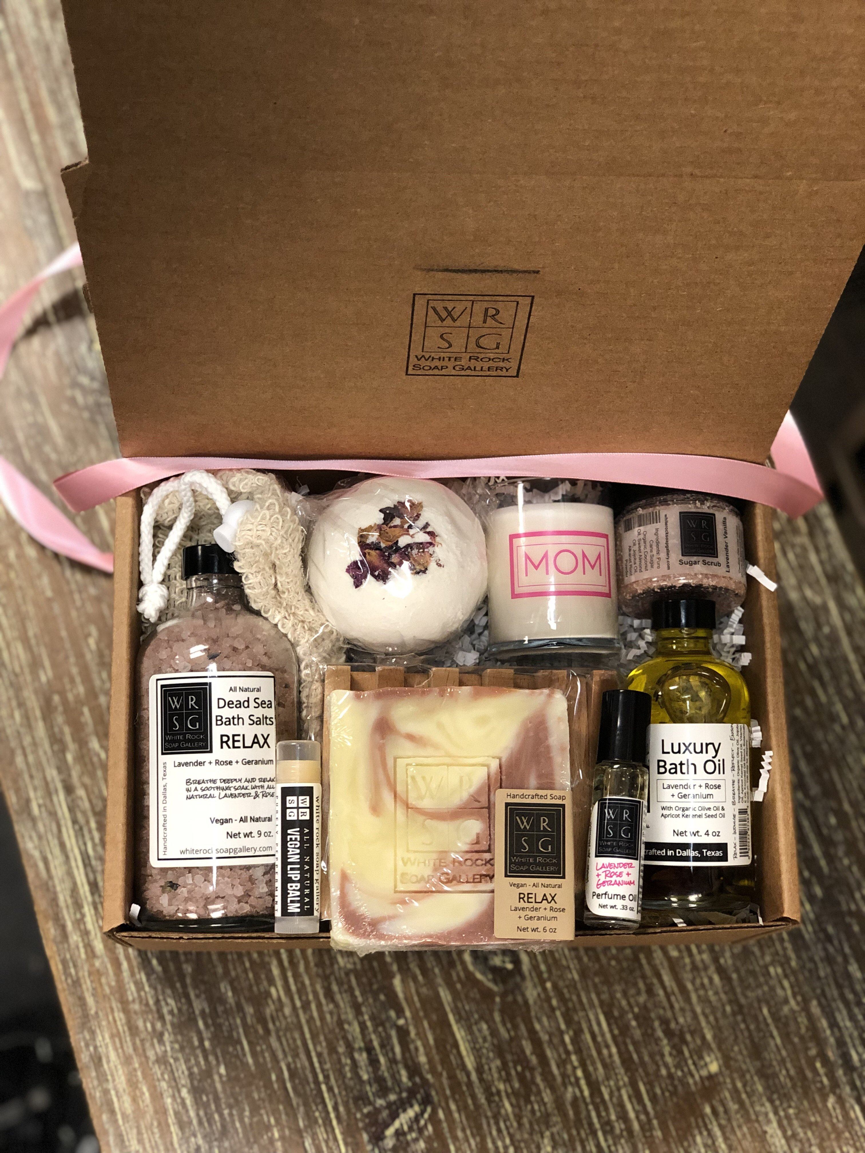 Caja de regalo de día de spa