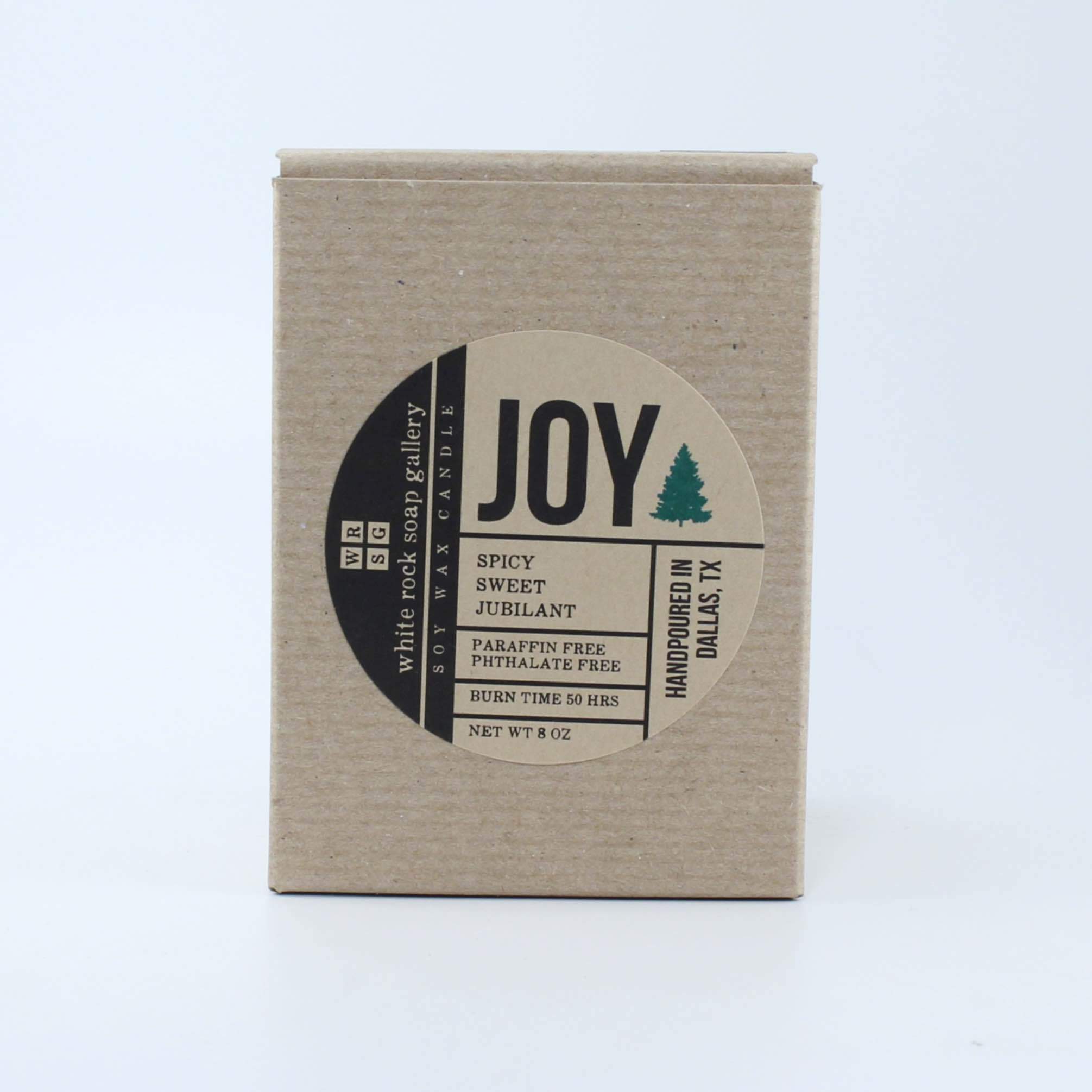 Soy Wax Candle 8 oz Glass Jar