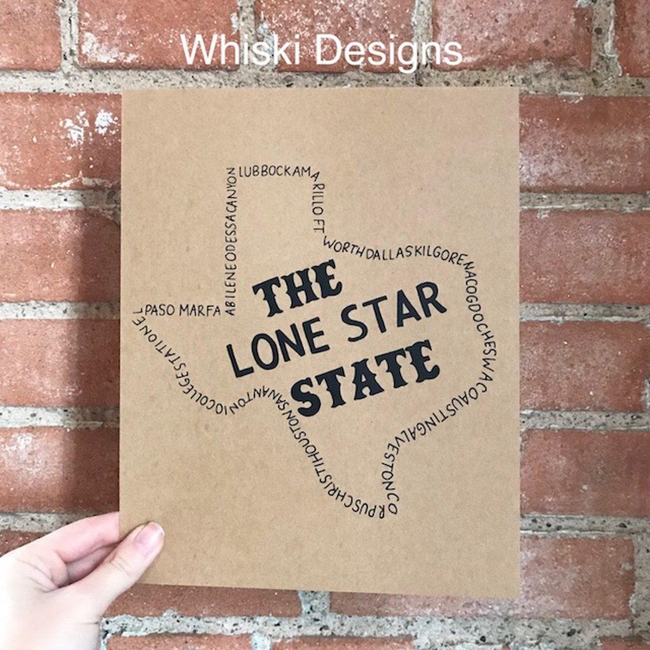 Whiski Designs Art Print 8 x 10