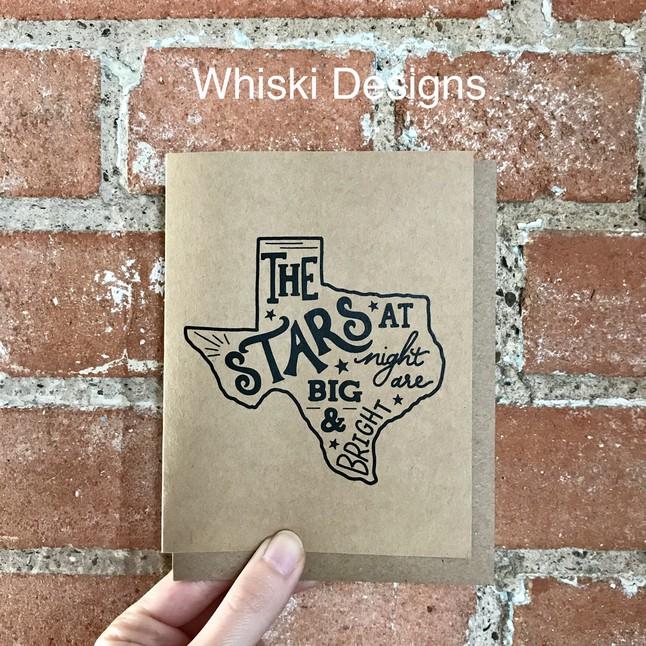 Whiski Designs Greeting Card