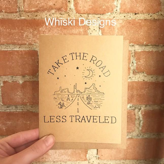 Whiski Designs Greeting Card