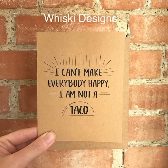 Whiski Designs Greeting Card