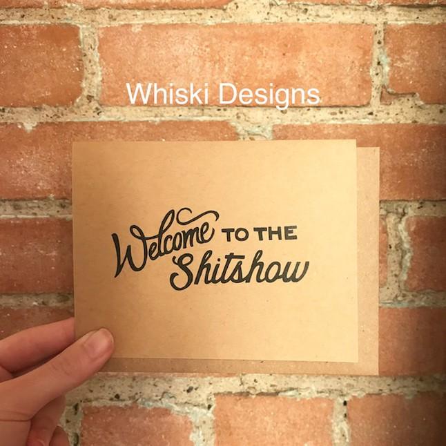 Whiski Designs Greeting Card