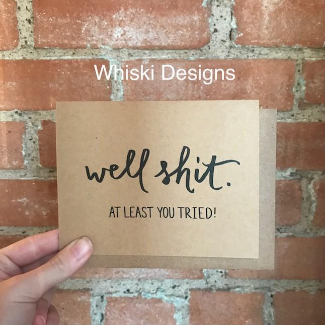 Whiski Designs Greeting Card