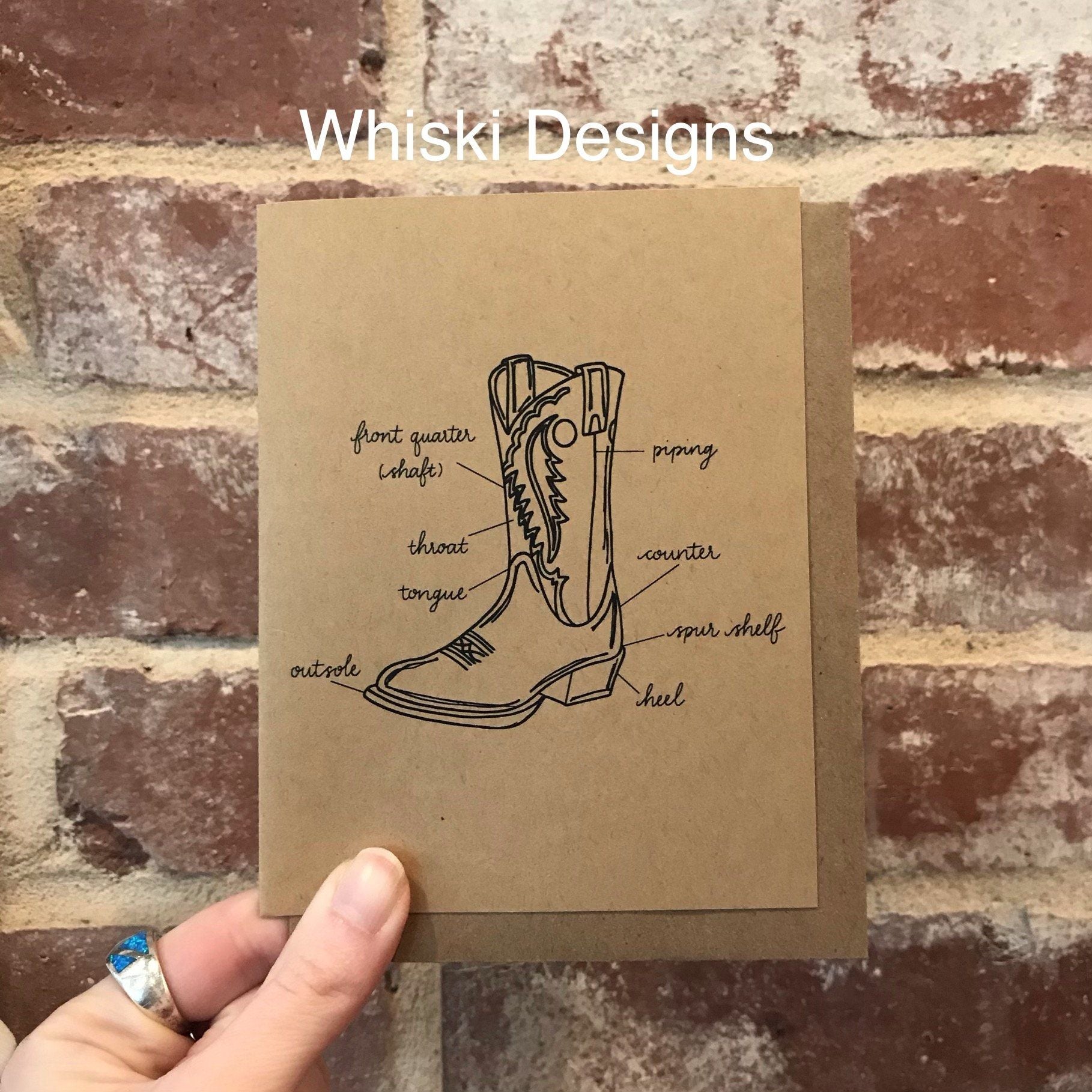 Whiski Designs Greeting Card
