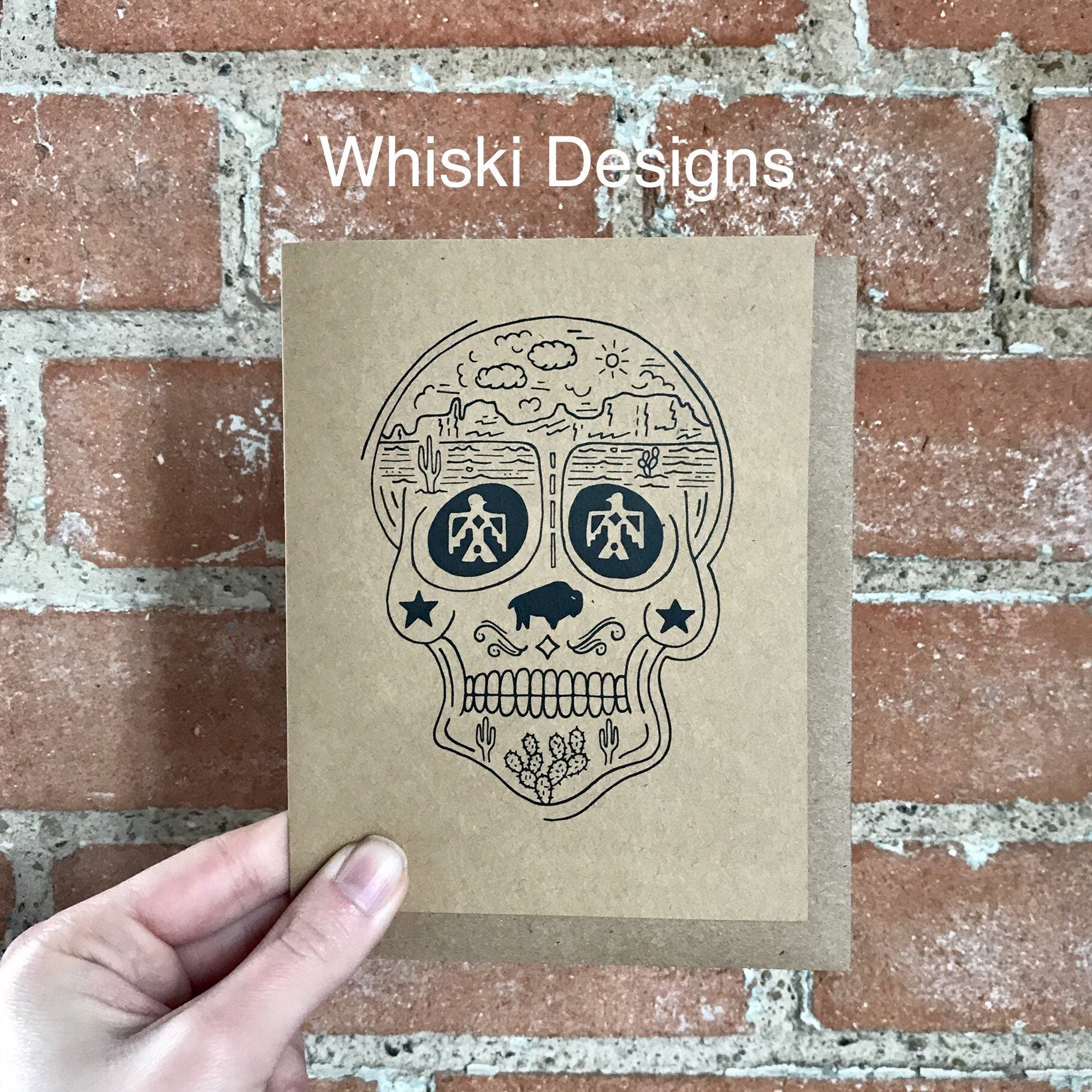 Whiski Designs Greeting Card