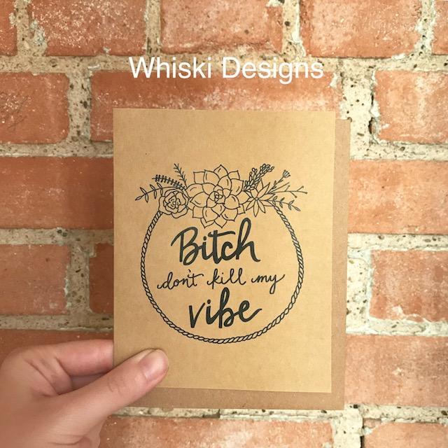Whiski Designs Greeting Card
