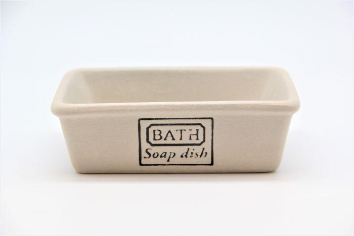 Soap Dish Vintage Stoneware