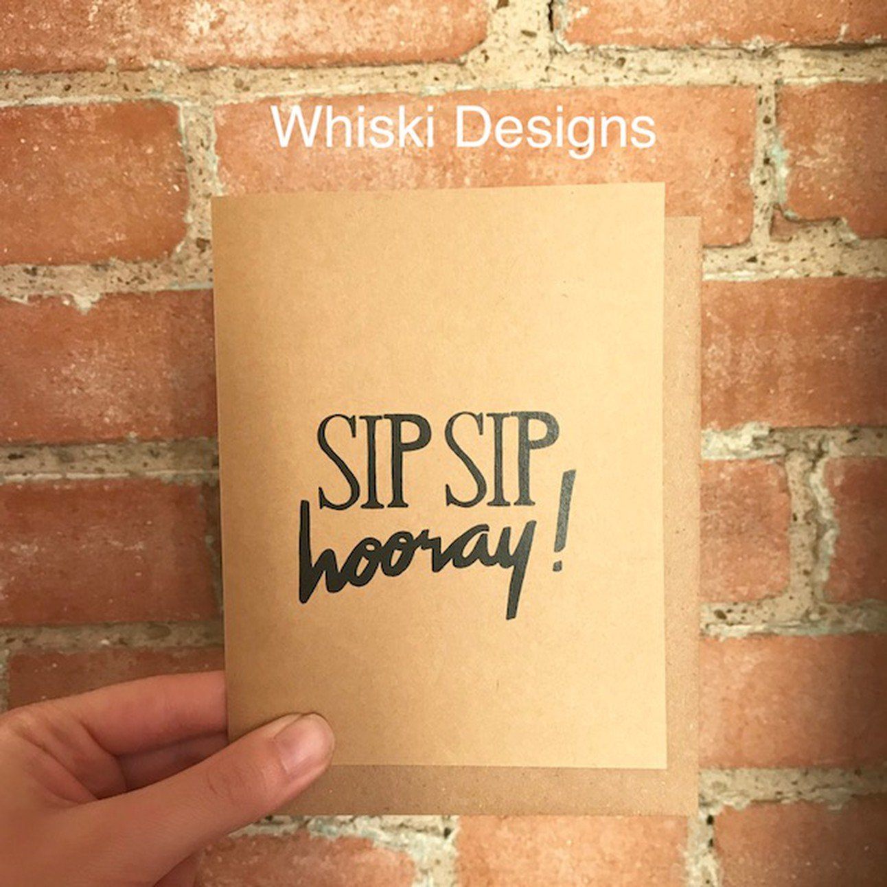 Whiski Designs Greeting Card
