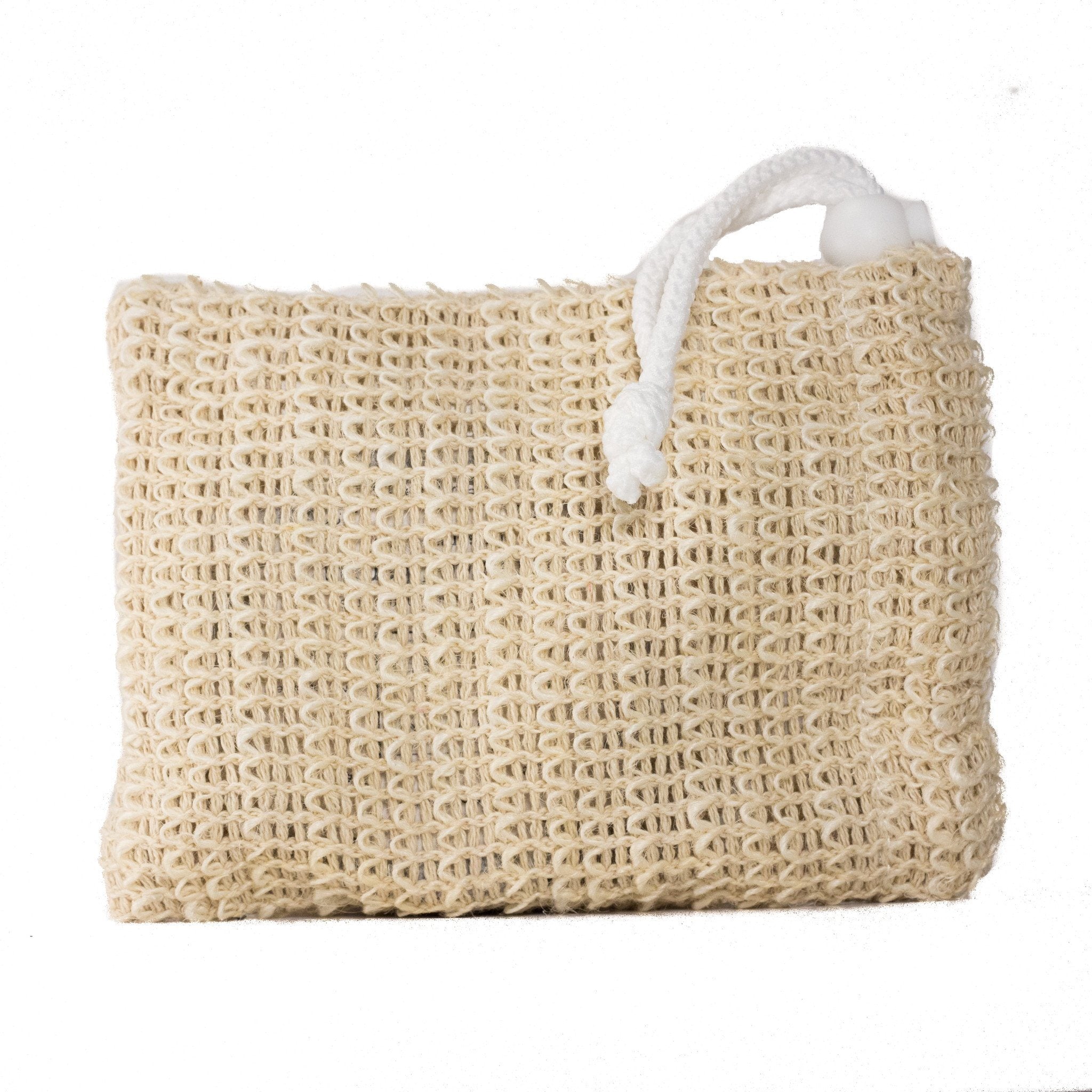 Sisal Soap Pouch - White Rock Soap Gallery