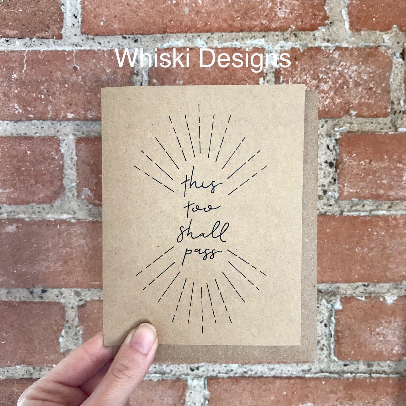 Whiski Designs Greeting Card